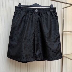 Louis Vuitton Black Monogram Shorts
